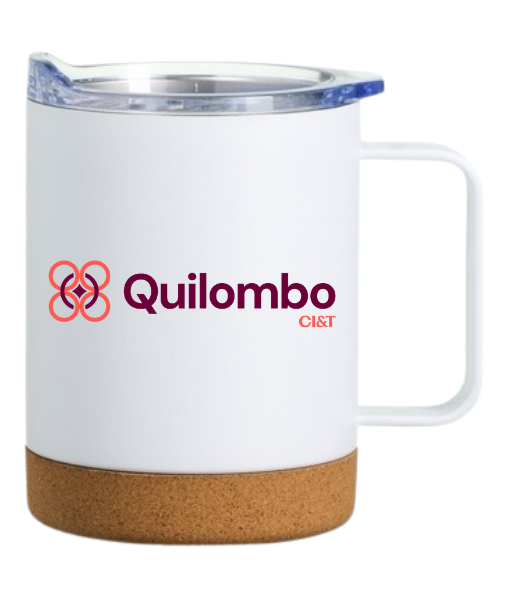 Caneca Térmica em inox Quilombo - CIANDT