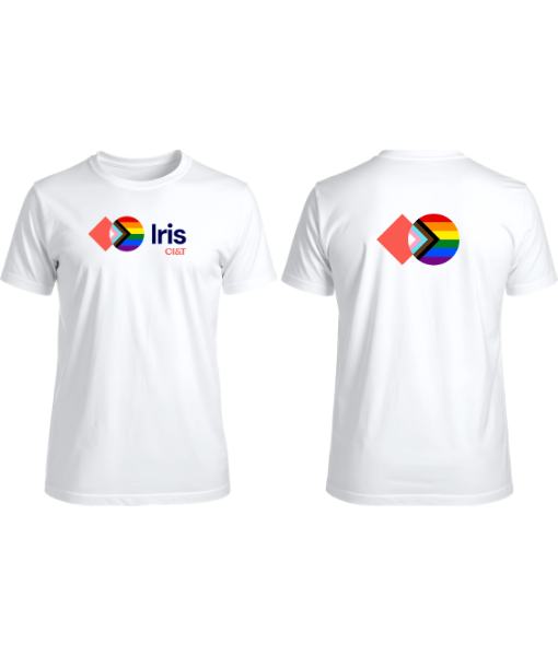 Camiseta Manga Curta Branca Iris - CIANDT