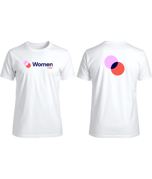 Camiseta Manga Curta Branca Women - CIANDT