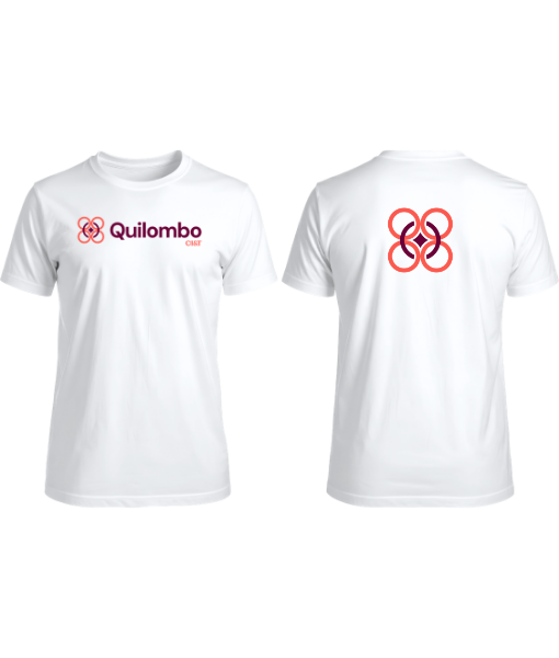 Camiseta Manga Curta Branca Quilombo - CIANDT