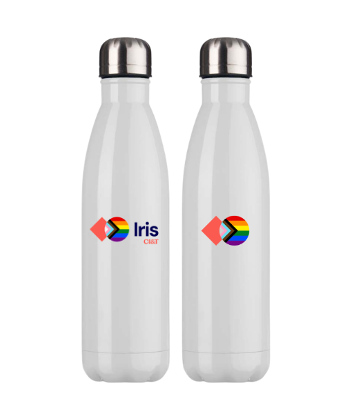 Garrafa Branca em Inox Iris - CIANDT