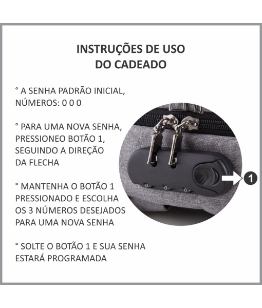 Mochila para Notebook Cinza - CIANDT