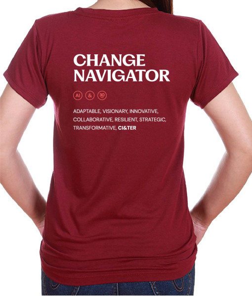 Camiseta Change Navigator 30 anos - CI&T
