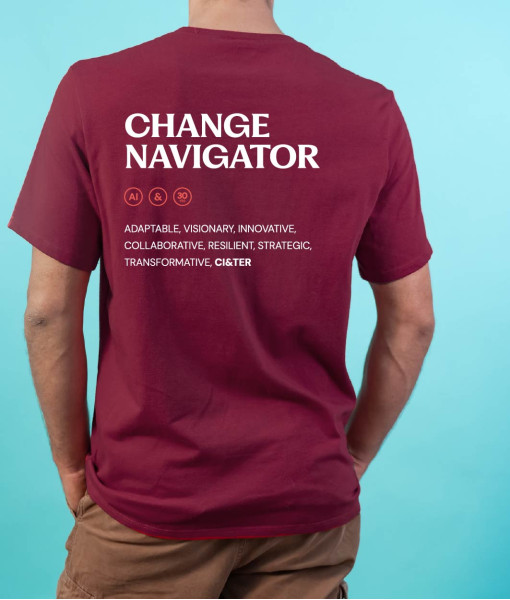 Camiseta Change Navigator 30 anos - CI&T