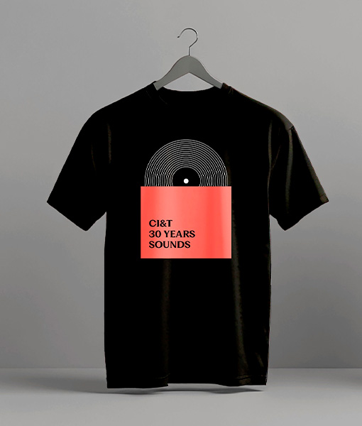 Camiseta Vinyl Soundtrack - CIANDT